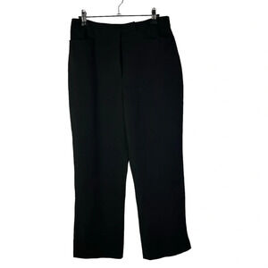 Apostrophe Y2K Black Bootcut Leg Dress Pants 10